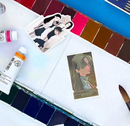 The Students of Illip Arts High : Sticker Pack