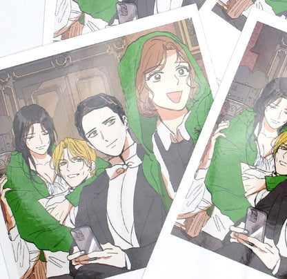 Emerald Midnight's Lover : Polaroid photo