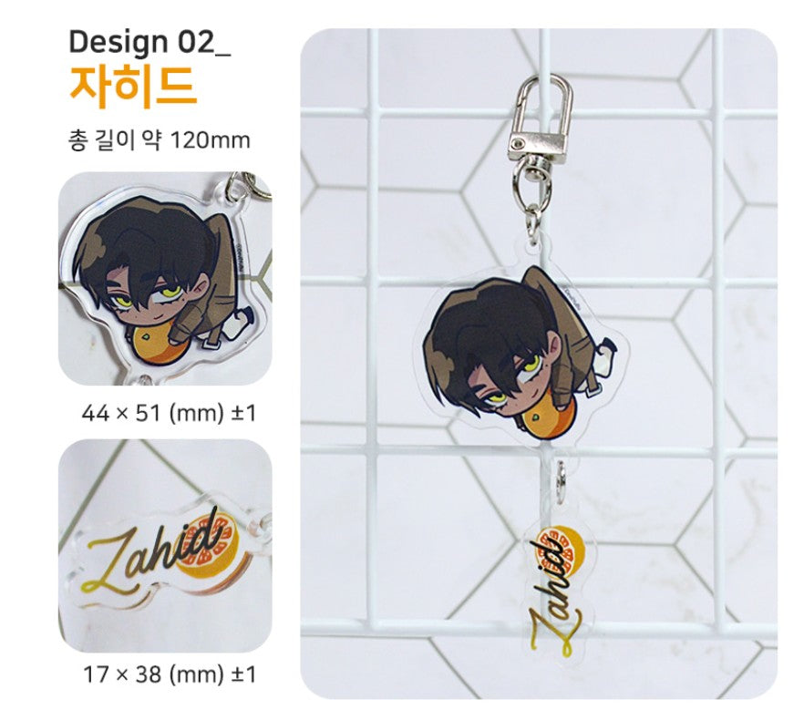 [pre-order] My roommate does it too much : Acrylic Keyring