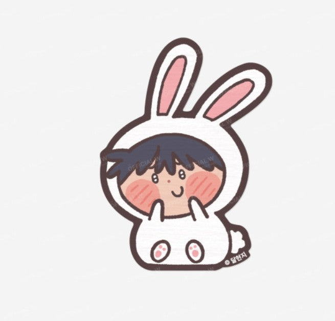 Love for Sale : 2 Wood Magnets