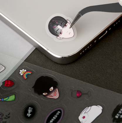 Killer Peter : Clear Sticker