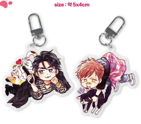 Muhyeok and Naui: My Irresistible Neighbor : postcards, photo cards, acrylic keyrings