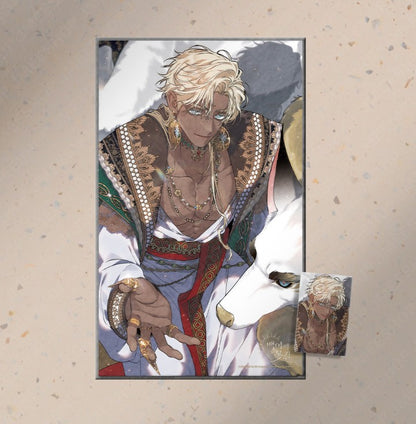 [LEBOM CAFE] Blossoms of the White Night : Shuraka Rug