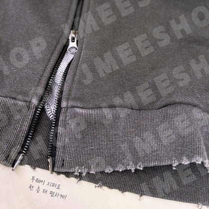 Low Tide in Twilight : Euihyun'S Hoodie Zip-Up