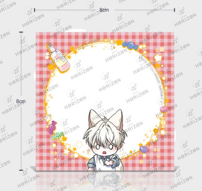 Plin's Love Juice : Sticky Memo Pad 4 Types