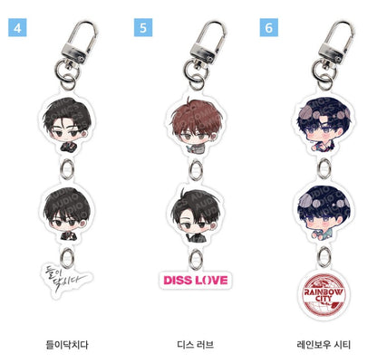 [pre-order][AcoShop] 20th Anniversary Goods : SD Acrylic Keyring