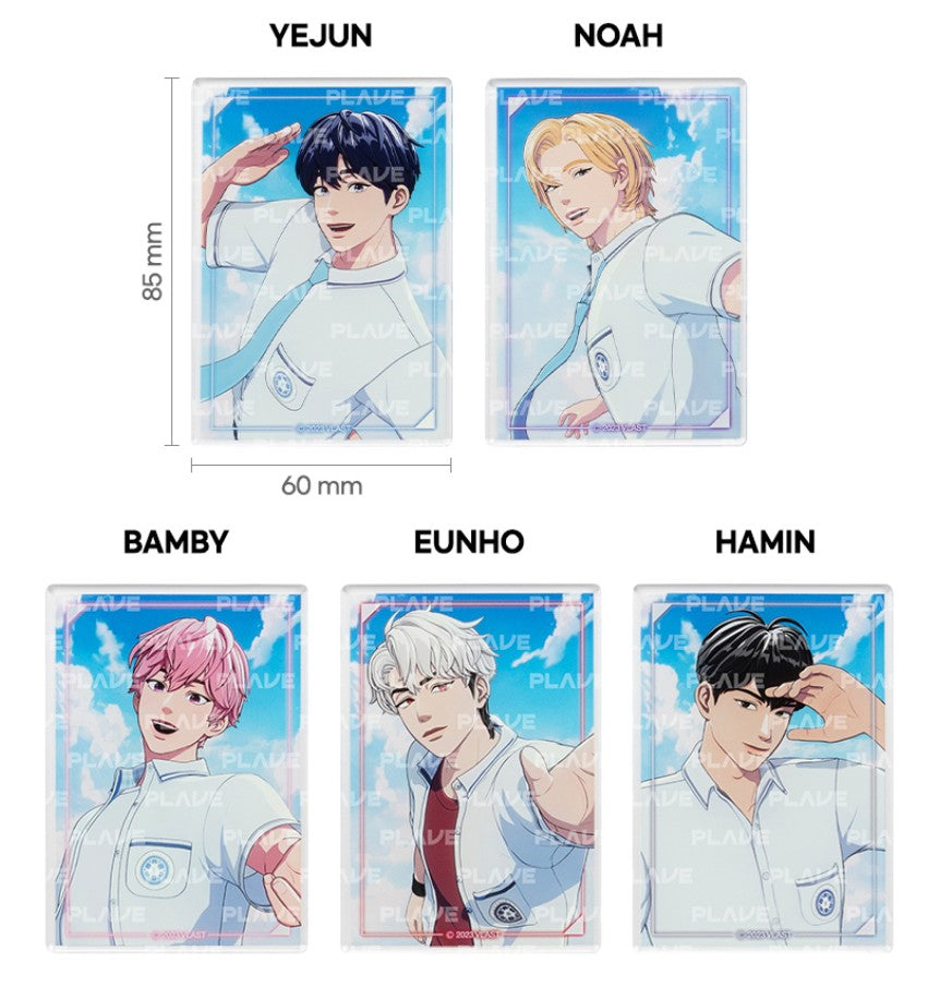 [pre-order][collaboration cafe] PLAVE : Acrylic Card