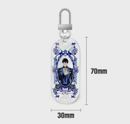 Solitary Lady : Acrylic Keyring