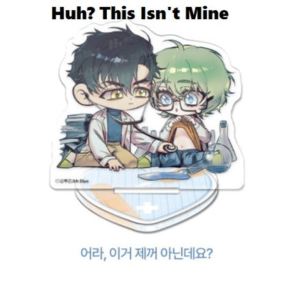 Mr. Blue Webtoon Acrylic Block