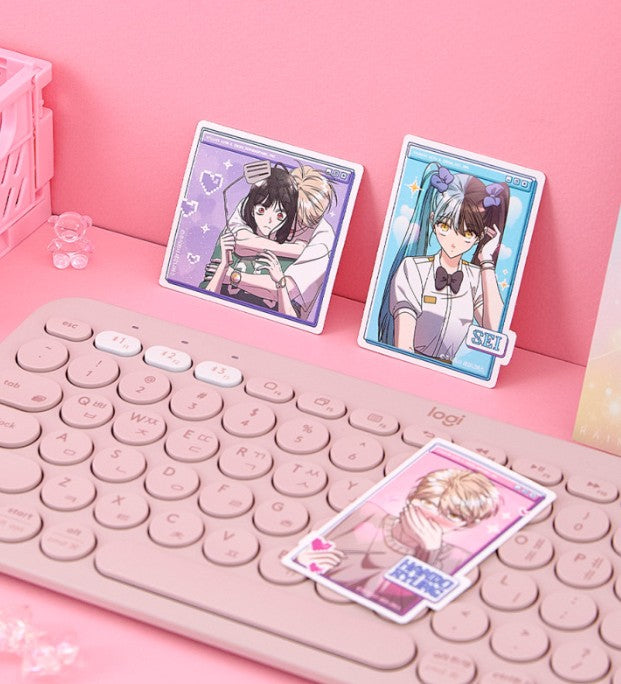 Villain with a Crush : Sticker Pack