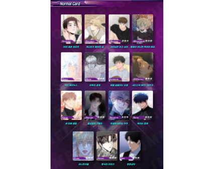 [BOMTOON TOP] AR Trading Card ver.1