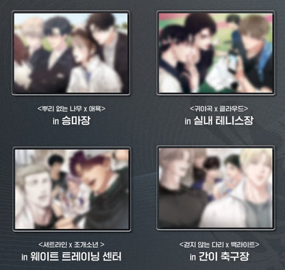 [out of stock][POP-UP STORE] TEAM LEZHIN : Crossover 6 Acrylic Cards