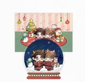 [Mofun Cafe 2nd] Love history caused by willful negligence : snow ball Glipik Set