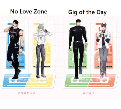 [pre-order] No Love Zone × Gig of the Day : IDOL Acrylic Stand Set