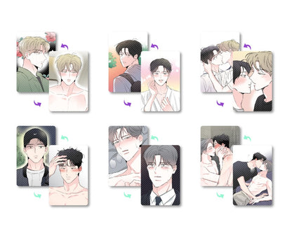 [Collaboration cafe] Worth the Wait : Lenticular photo card set