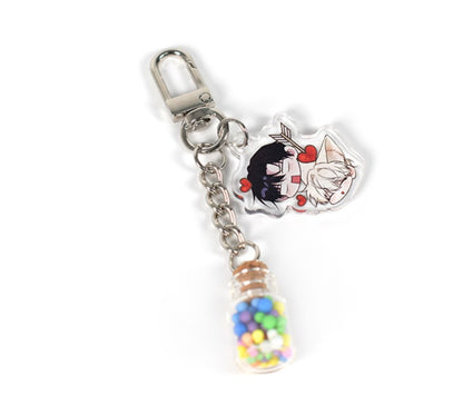 [POP UP] Plin's Love Juice : glass bottle keyring