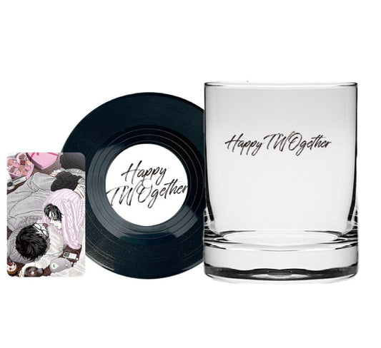 [Be On Cafe] Happy Twogether : Glass Set
