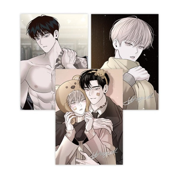 [Mofun Cafe] Author Wageul : [Take Me In]  Illustration Artboards Set(3p)