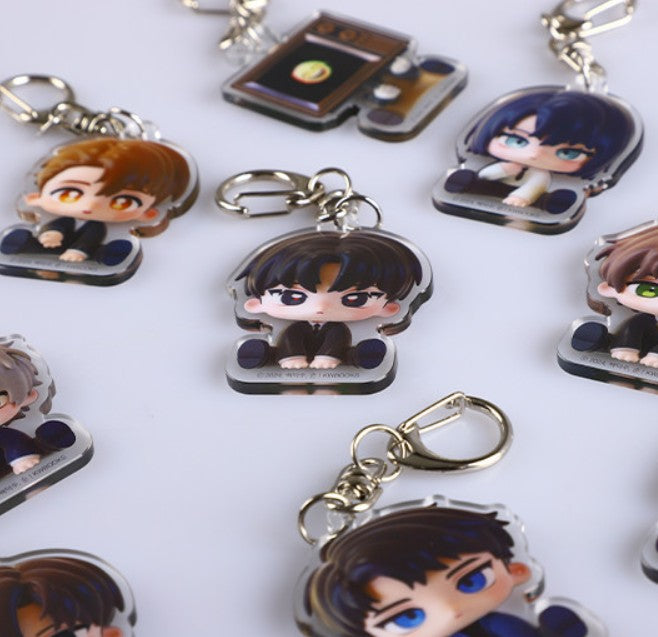 [POP UP] Got Dropped into a Ghost Story, Still Gotta Work : Acrylic Keyring