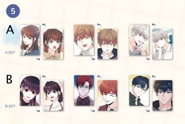 [collaboration cafe] My Life as an Internet novel : Lenticular photo card set