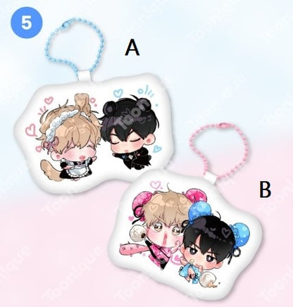 [Toonique Cafe] His Omega : Cushion Keyring