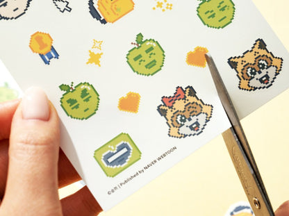 After School Lessons for Unripe Apples : Tattoo Sticker