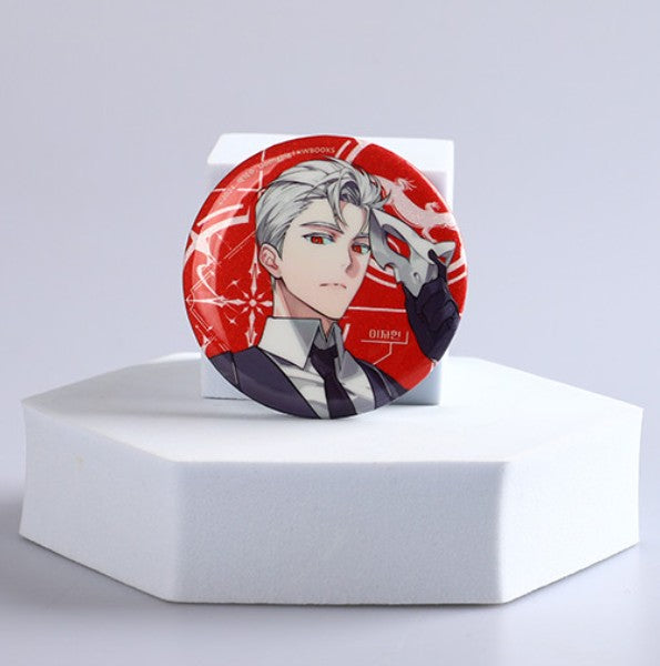 [POP UP] Got Dropped into a Ghost Story, Still Gotta Work : Random LD Glitter Can Badge