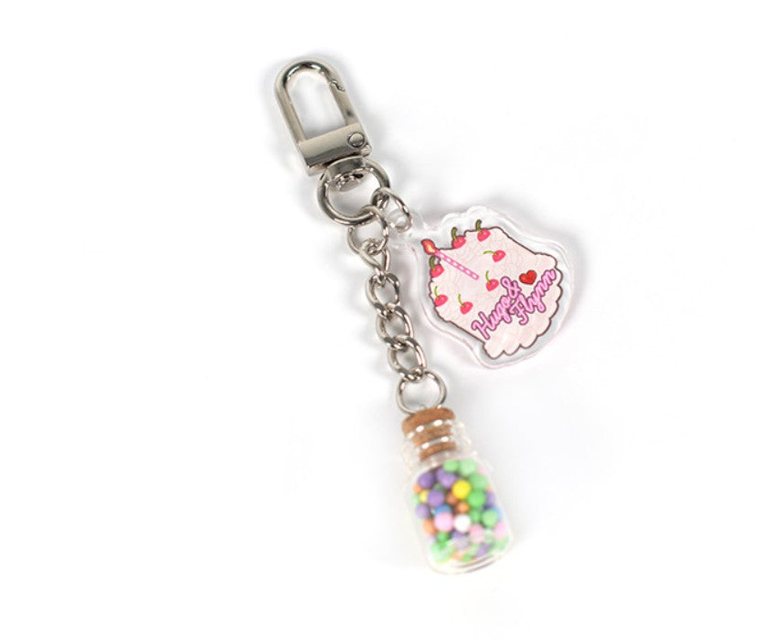 [POP UP] Plin's Love Juice : glass bottle keyring
