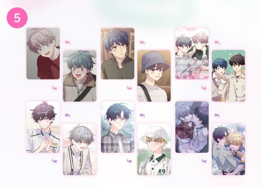 [collaboration cafe] Robber X Lover, Merry Marbling : Lenticular Photocard SET