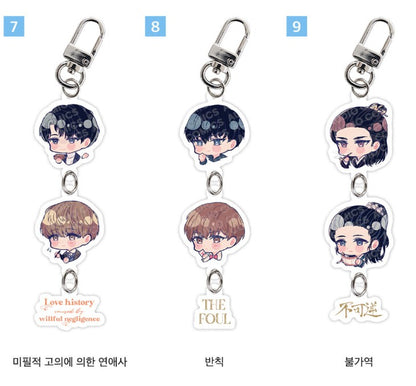 [pre-order][AcoShop] 20th Anniversary Goods : SD Acrylic Keyring