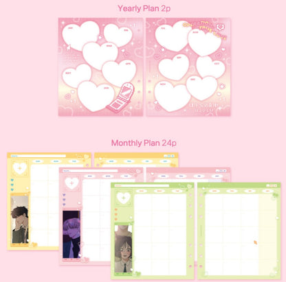 [out of stock] Operation: True Love : 6 hole Dairy, Planner