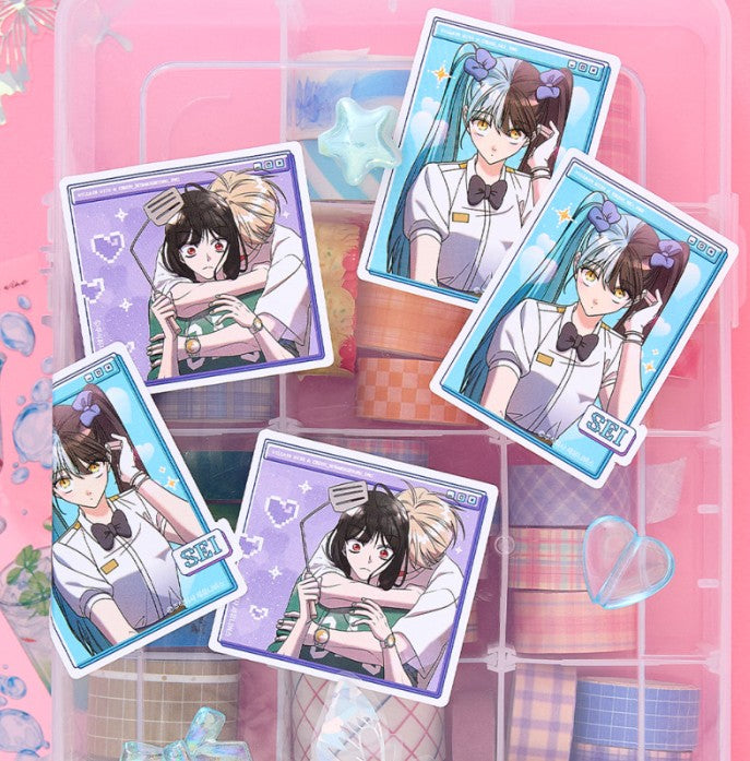 Villain with a Crush : Sticker Pack