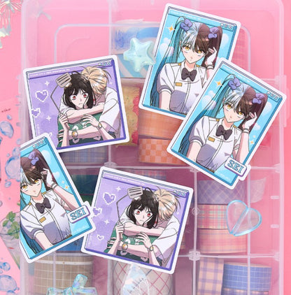 Villain with a Crush : Sticker Pack