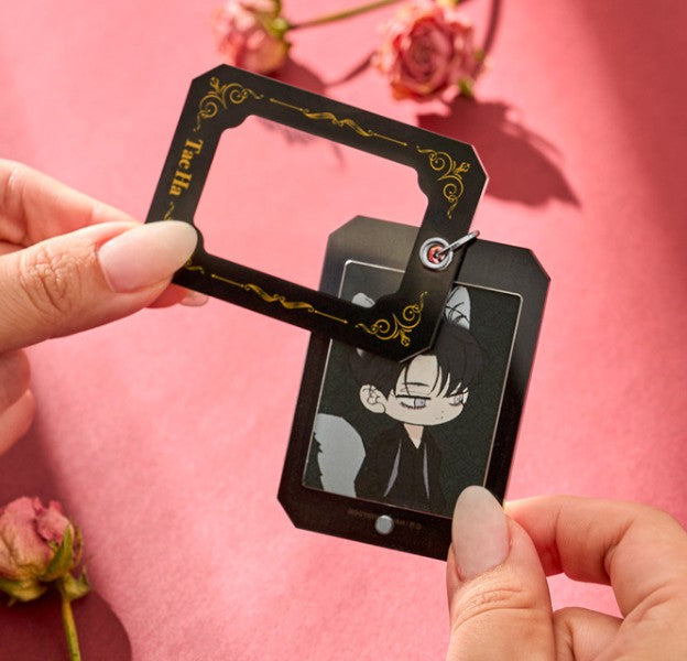 Tears on a Withered Flower : SD ID Photo Holder Keyring