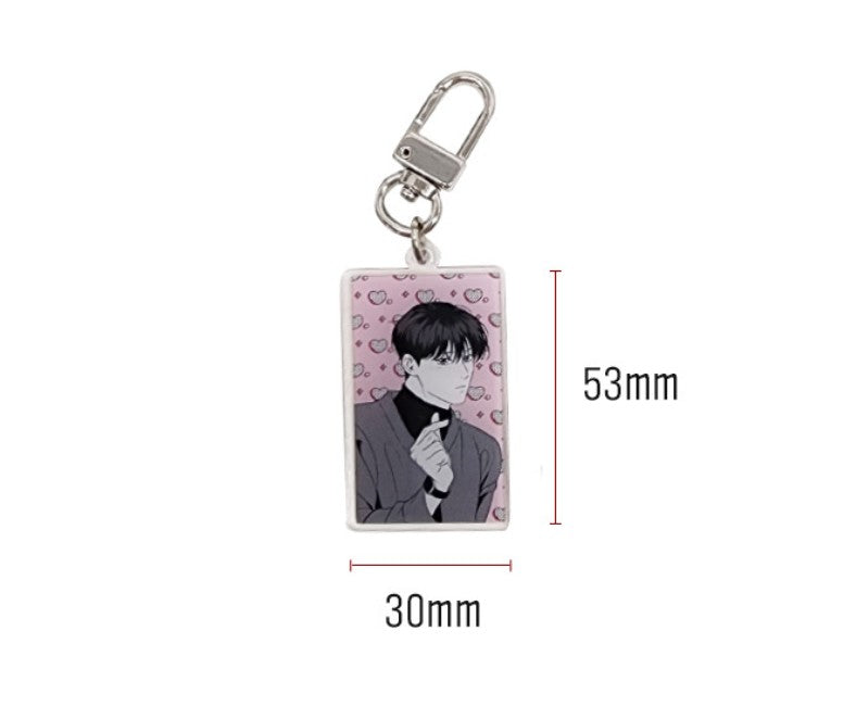 [collaboration cafe] Stranger : Acrylic Keyring