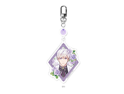 [collaboration cafe] Death Is The Only Ending For The Villain : acrylic keyring