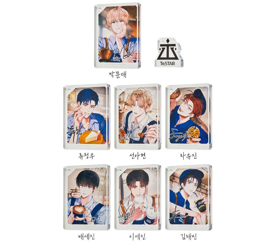 pre-order] EDIYA × Debut or Die : Acrylic Set – nemo it store