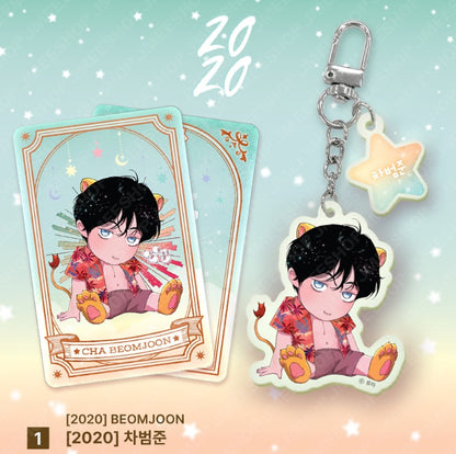 [Monthly Star Sign] LEO ACRYLIC KEYRING