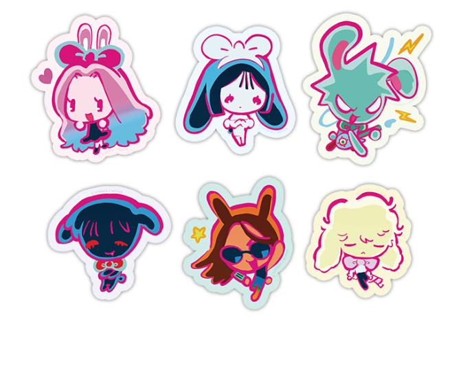 [pre-order] Alien Stage 2nd Anniversary POP-UP STORE : Rabbit Sticker Set