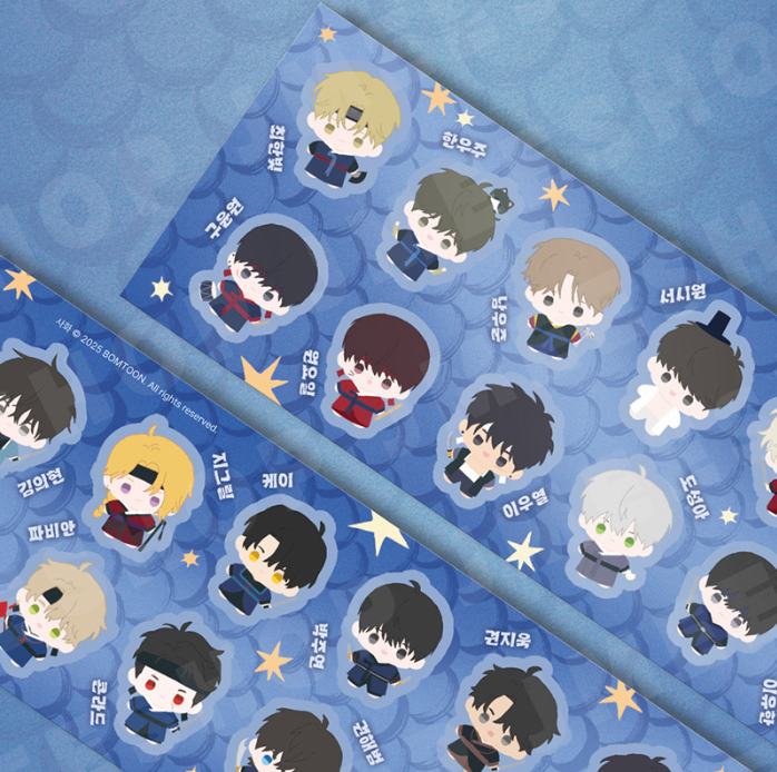 [BOMTOON POP-UP][10th Anni. Home Party][SAHWA] BBOSIRAEGI Roll Sticker