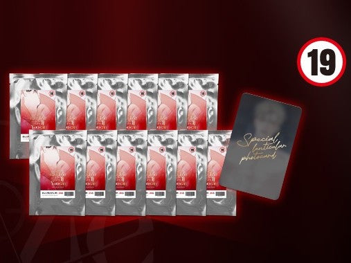 [Fantazit Cafe] Kiss Me If You Can : 19ver. 12 Photo Card + Lenticular Package