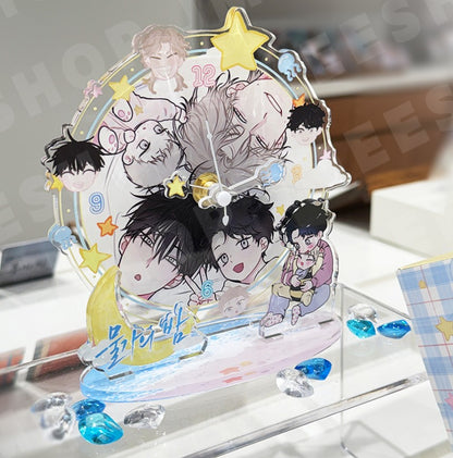 Low Tide in Twilight : Acrylic Clock