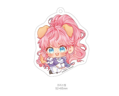 [collaboration cafe] When the Third Wheel Strikes Back : Acrylic Keyring