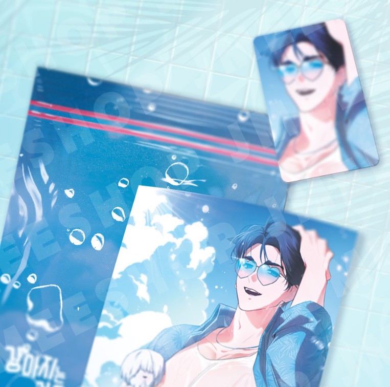 Paws & Claws : Water Sensitive Paper Set SUMMER ver.