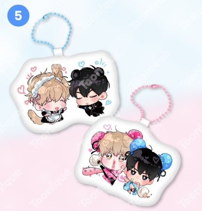 [Toonique Cafe] His Omega : Cushion Keyring