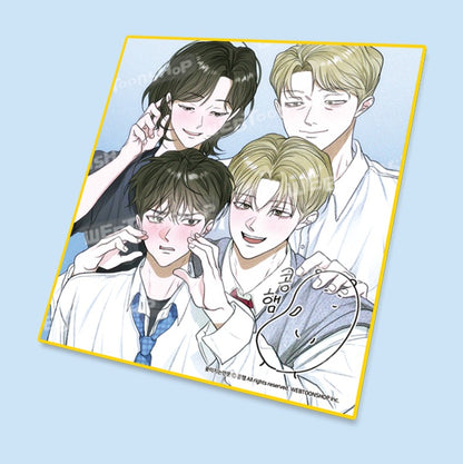 [pre-order] Pond Where Flowers Fall : Illustration Art Board(random)