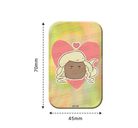 [pre-order] The Sacred serpent's Seduction : Square Holographic Badge (12 Types / Random)