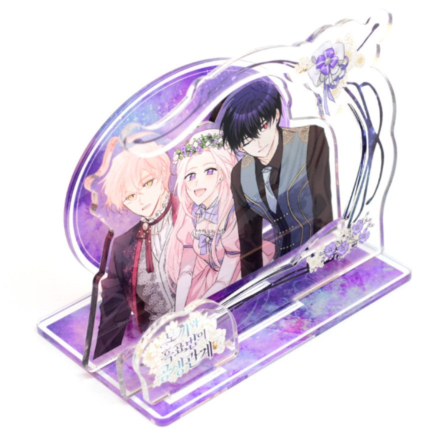 Little Rabbit and the Big Bad Leopard : acrylic stand