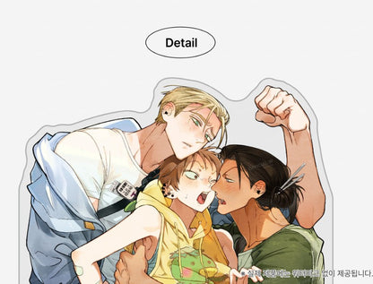 The Shape of Us : Bookend Acrylic Stand
