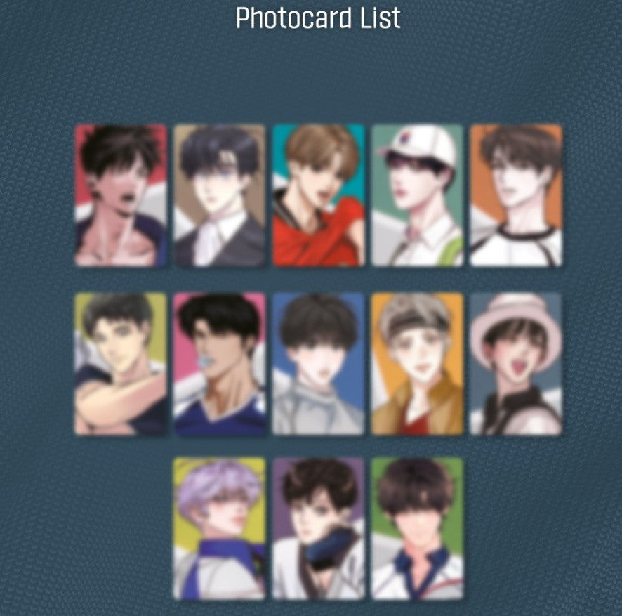 [pre-order] TEAM LEZHIN : TEAM:A, TEAM:B Collection Photo cards